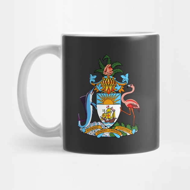 Coat of arms of the Bahamas by Flags of the World